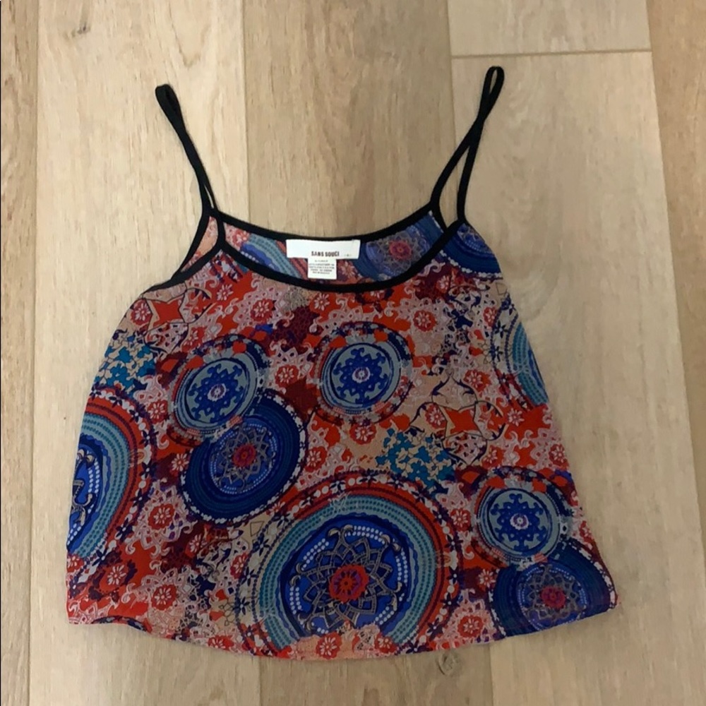 Cute patterned top